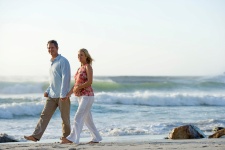 Walking by the water is not only relaxing, but it could also have other health benefits.